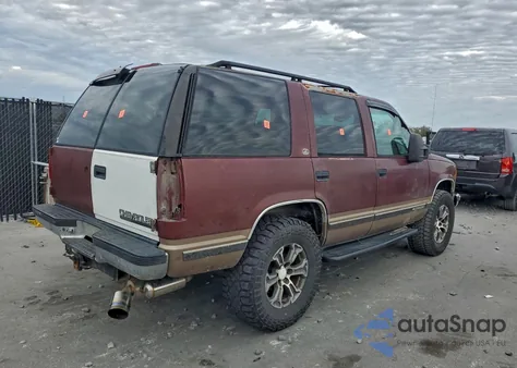 1998 Chevrolet Tahoe K1500 из США, поврежденный, VIN 1GNEK13R7WJ323052